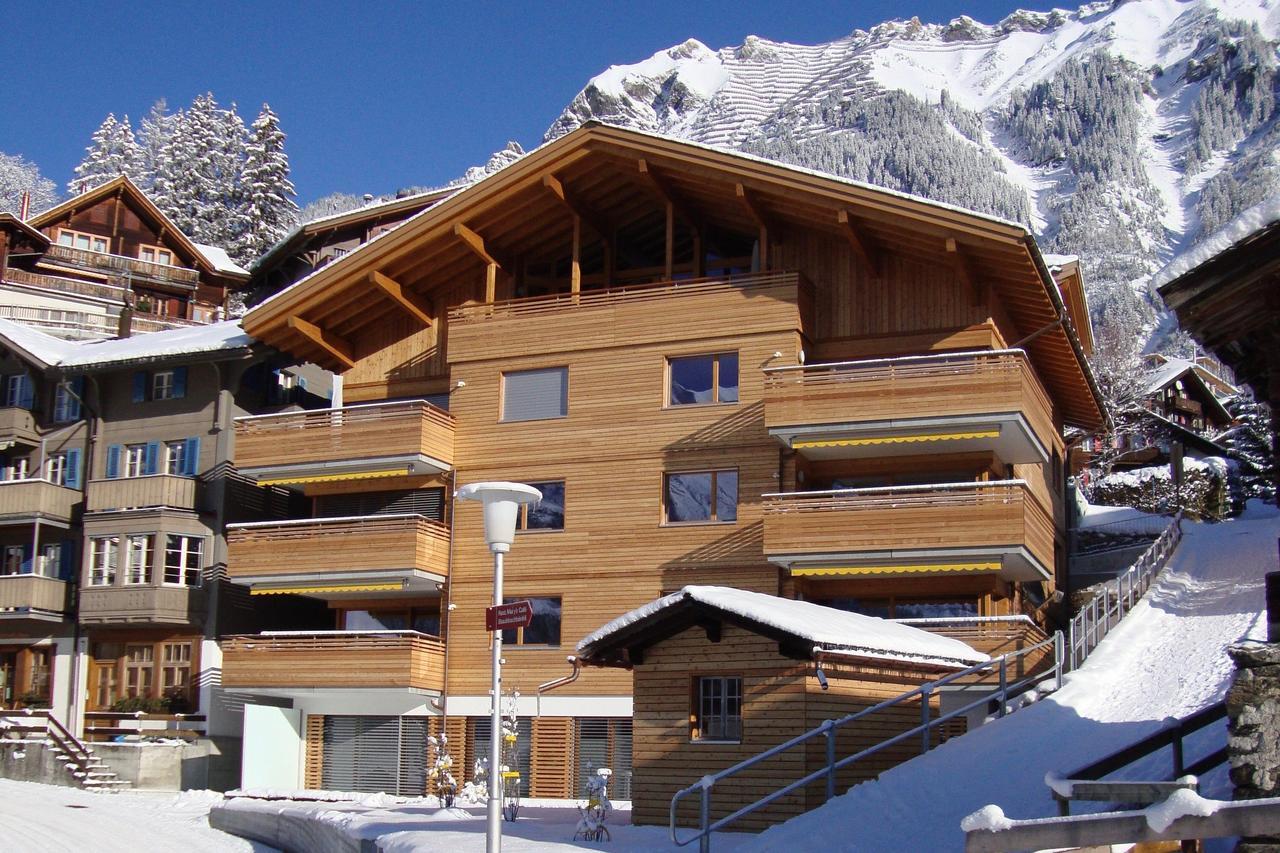 Apartamento Chalet Am Acher 3 Wengen Exterior foto